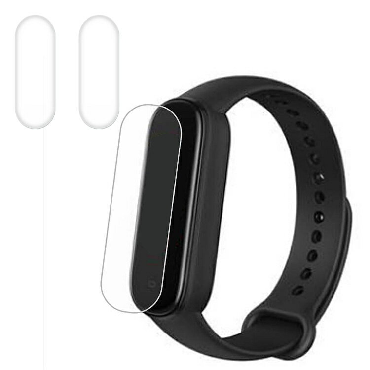 Amazfit Band 5スマートウォッチ 画面保護 フィルム PET素材晶保護フィルム 2枚セット 保護シート