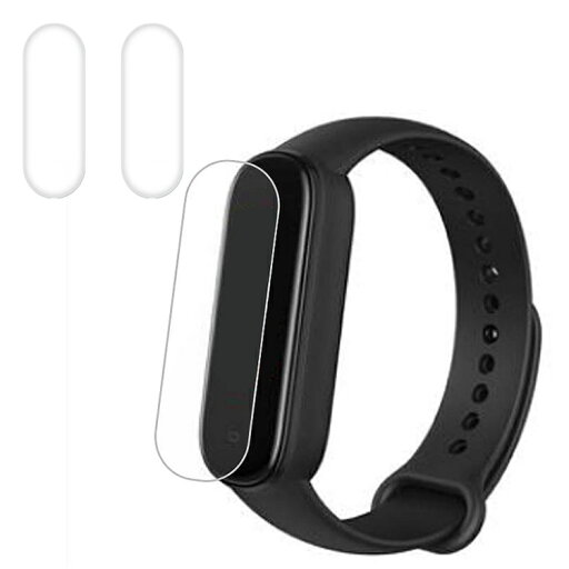 Amazfit Band 5スマートウォッチ 画面保護 フィルム PET素材晶保護フィルム 2枚セット 保護シート Amazfit Band 5スマートウォッチ 画面保護 フィルム PET素材晶保護フィルム 2枚セット 保護シート