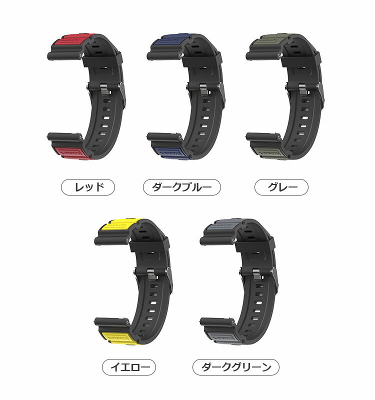 Huawei Watch 3/3Pro ベルト バンド 交換 シリコン Quick Release バンド 22mm Sports スポーツ ファーウェイウォッチ 3/3Pro 三世代 おすすめ