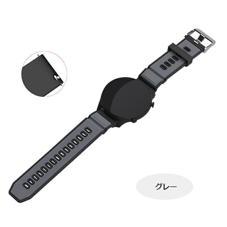 Huawei Watch 3/3Pro ベルト バンド 交換 シリコン Quick Release バンド 22mm Sports スポーツ ファーウェイウォッチ 3/3Pro 三世代 おすすめ