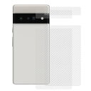 Pixel6/Pixel6 Pro 背面保護フィルム フィルム カーボン調 バックフィルム 2枚セット 保護フィルム 保護フィルムステッカー Google グー...