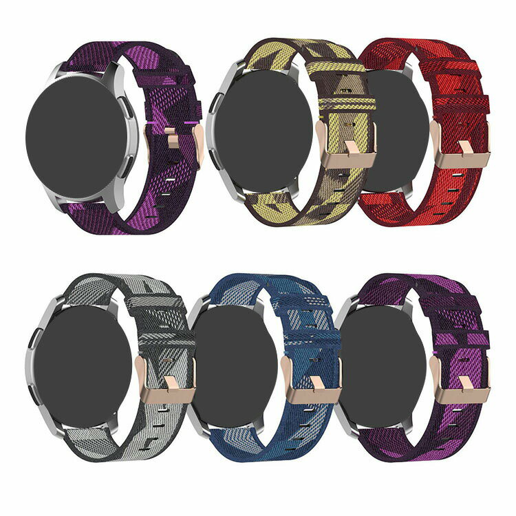 TicWatch GTH/TicWatch E3/Ticwatch C2+ バンド ベルト ナイロン バンド幅 20mm 交換リストバンド/交換バンド/交換ベルト おすすめ ソフトバンド ナイロンバンド Mobvoi