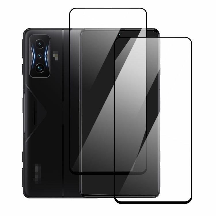 Xiaomi POCO F4 GT/Redmi K50 Gaming ガラスフィルム 強化ガラス 2枚セット 強化ガラス 硬度9H 液晶保護ガラス フィルム シャオミ 液晶保護ガラスシート 画面保護 傷防止 シャオミー レドミー