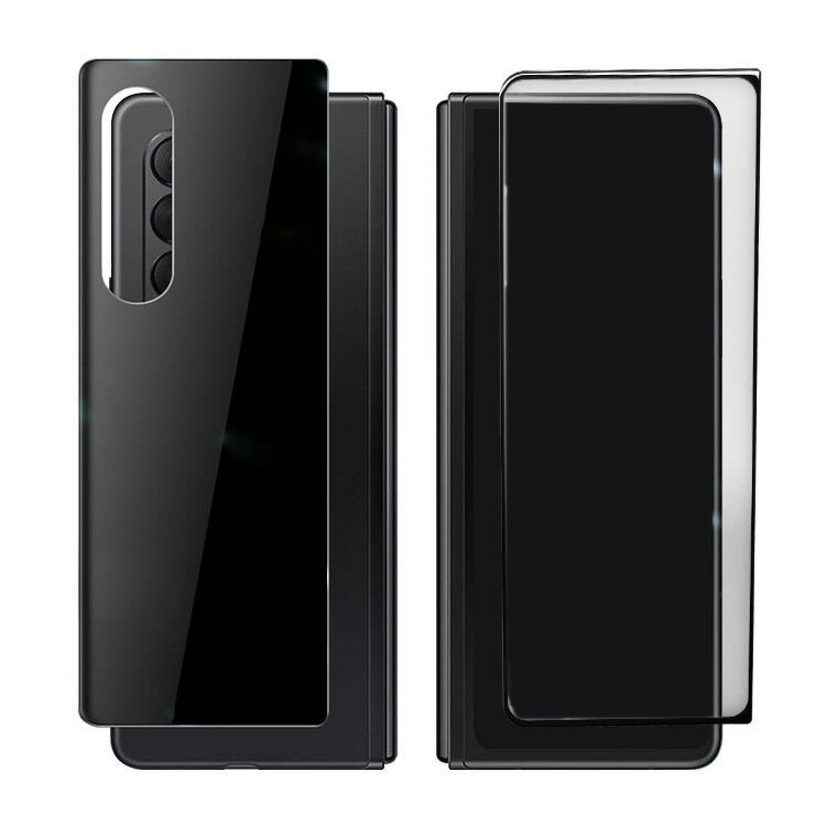 Galaxy Z Fold4 ガラスフィルム 2枚入り 強化ガラス サブディスプレイ液晶保護フィルム 背面保護フィルム Samsung サムスン ギャラクシー Z フォールド4 SCG16 SC-55C 強化ガラスフィルム 2枚入り 画面保護 保護フィルム 傷防止シート 1セット (合計)