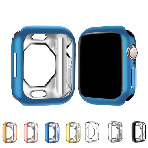 Apple Watch Series 9/8/7/Ultra 2/1 ケース カバー アップルウォッチ シリーズ9/8/7/ウルトラ2/1 41mm/45mm/49mm メッキ ソフトケース 保護ケース 装着簡単 Apple Watch Series 9/8/7/Ultra 2/1 ケース カバー アップルウォッチ シリーズ9/8/7/ウルトラ2/1 41mm/45mm/49mm メッキ ソフトケース 保護ケース 装着簡単