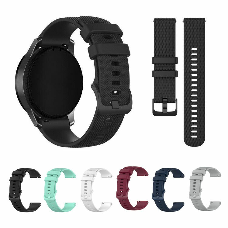 GARMIN Venu Sq 2/Sq 2 Music ベルト バンド 交換用 シリコン製 6色 おすすめ Quick Release バンド20mm Sports スポーツ ガーミン