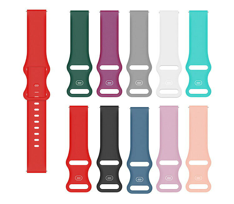 ドライブレコーダーのクールリバーのAmazfit GTS 4 バンド ベルト 交換 シリコン バンド幅 20mm アマズフィット GTS 4 交換リストバンド 交換バンド 交換ベルト おすすめ ソフトバンド シリコンバンド｜アングル2
