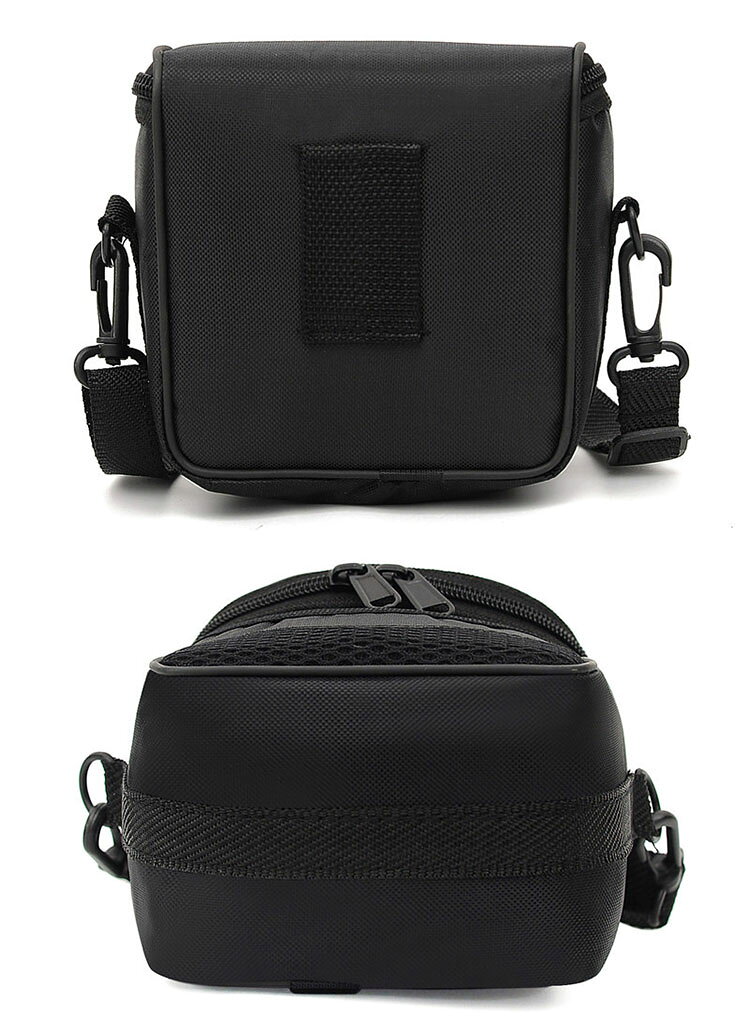 Panasonic LUMIX DC-TZ95D / DC-TX2D ケース カバー カメラバッグ カメラケース おすすめ ショルダーバッグ デジタルカメラ ベルトループ ウェストポーチ 肩掛け カメラ バッグ カメラポーチ 長さ調節可能 ショルダーベルト付き デジタルカメラ カメラバッグ