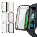 HUAWEI Band 8 ケース カバー TPU メッキ 液晶保護 耐衝撃 レディース メンズ 保護カバー ファーウェイ バンド 8 保護ケース TPU ソフ...