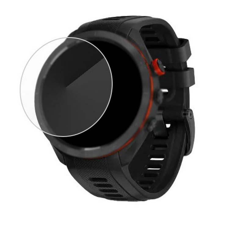 GARMIN Approach S70 ガラスフィルム 強化ガラス 2枚セット 液晶保護プロテクター/ガラス フィルム 液晶保護強化ガラス ガーミン アプローチ S70 反射防止 硬度9H 2.5Dラウンドエッジ加工 液晶保護フィルム