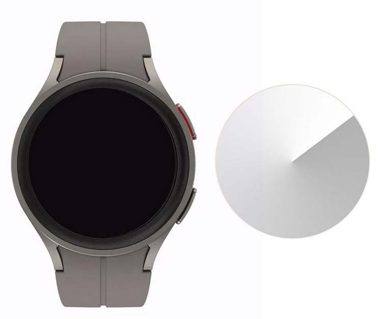 Galaxy Watch 6 Classic ガラスフィルム 強化ガラス 2枚セット 液晶保護プロテクター/ガラス フィルム スマートウォッチ 液晶保護 強化ガラス 保護フィルム ギャラクシーウォッチ6 クラッシック 43/47mm 高透過率 反射防止 硬度9H 2.5Dラウンドエッジ加工 液晶保護フィルム