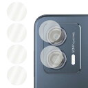 Moto g53j 5G カメラカバー Moto g53y 5G / Moto g53s 5G ガラスフィルム 2セット 合計4枚入 カメラ保護 レンズカバー ...