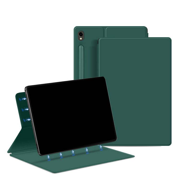 Samsung Galaxy Tab S9 ケース 11インチ 手帳型 カバー PUレザー サムスン ギャラクシー タブS9 衝撃吸収 スタンド機能 シンプル おしゃれ おすすめ オートスリープ機能付き 手帳型 レザー タブレットPC ケース/カバー