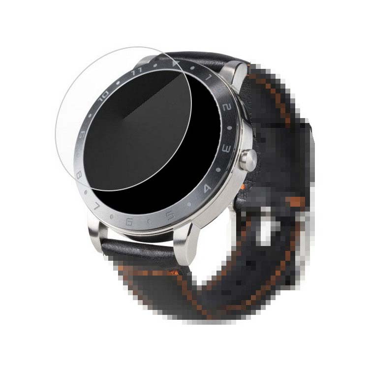 ドライブレコーダーのクールリバーのASUS VivoWatch 5 ガラスフィルム 強化ガラス 2枚セット HC-B05 液晶保護プロテクター/ガラス フィルム スマートウォッチ 液晶保護 強化ガラス 保護フィルム エイスース ヴィーヴォウォッチ 5 高透過率 反射防止 硬度9H 2.5Dラウンドエッジ加工 液晶保護フィルム｜アングル2