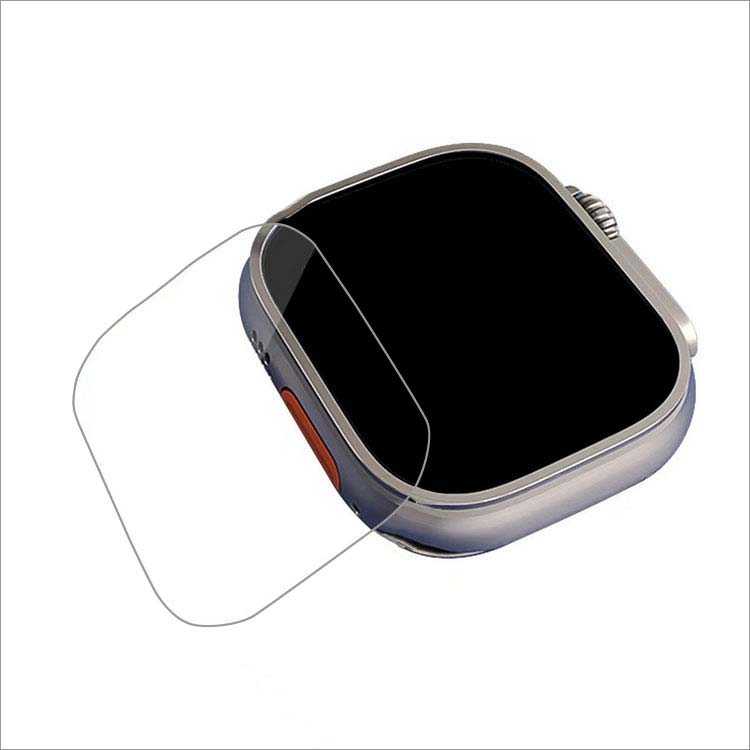 Apple Watch Ultra 2/1 ガラスフィルム 強化ガラス 液晶保護プロテクター/ガラス フィルム 液晶保護強化ガラス フィルム アップルウォッチ ウルトラ2/1 49mm 反射防止 硬度9H 2.5D ラウンドエッジ加工 液晶保護フィルム