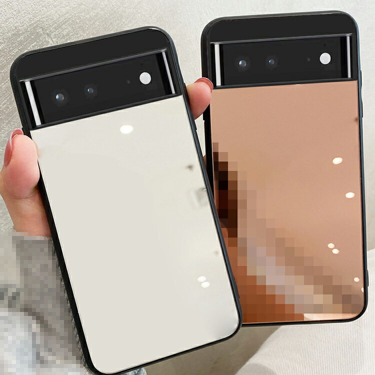 Pixel8a ケース カバー 背面ミラー 鏡面 ケース/カバー ストラップホール付き かわいい ラインストーン キラキラ おしゃれ レディース Google グーグル ピクセル8a スマートフォン おすすめ