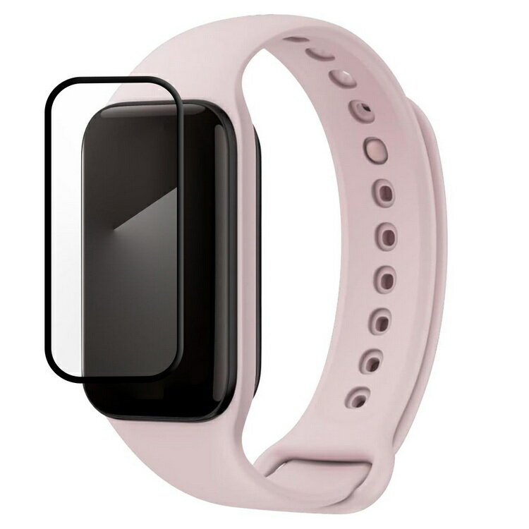 Xiaomi Smart Band 8 Active 液晶保護フィルム 2枚入り PMMA素材 傷防止 プロテクター フィルム シャオミ スマート バンド8 アクティブ 保護シート 液晶保護プロテクター