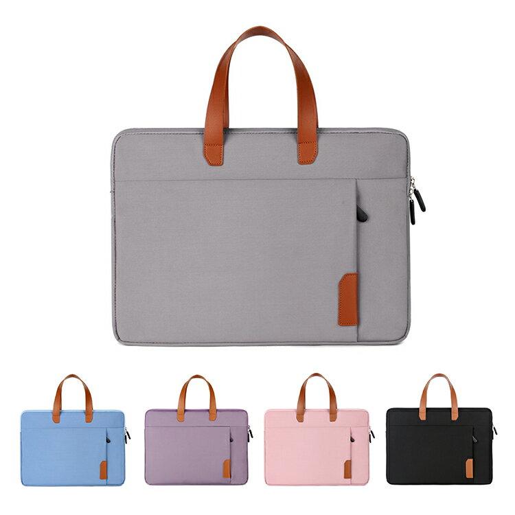 Surface Laptop Go 3 ケース (12.4インチ) ケース カバー キャンバス調 撥水 かばん型 バッグ型 ポケット付き セカンドバッグ型 ファスナー付き かわいい おしゃれ ノートPC パソコンバッグ おすすめ