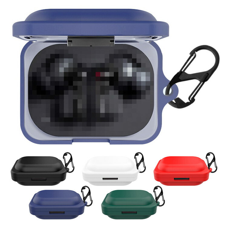 Nothing Ear (a) ケース シリコン シンプル カラビナ付き 保護カバー ワイヤレスイヤホン おすすめ お..