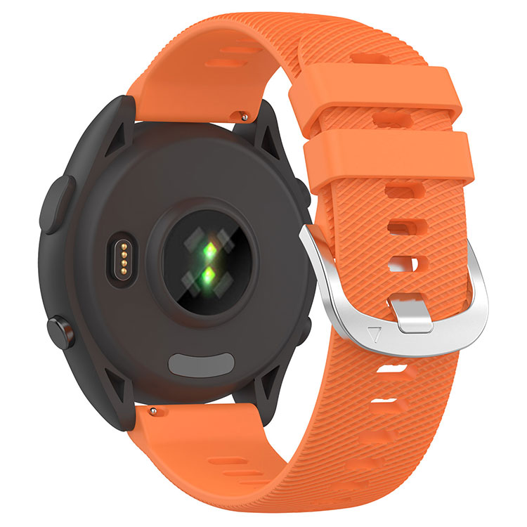 ドライブレコーダーのクールリバーのForerunner 165/165 Music ベルト バンド シリコン 20mm 交換リストバンド/交換バンド/交換ベルト おすすめ ソフトバンド Garmin ガーミン フォアランナー165/165ミュージック｜アングル3