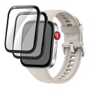 HUAWEI WATCH FIT 3 液晶保護フィルム 2枚入り PMMA素材 傷防止 プロテクター フィルム ファーウェイウォッチ フィット3 / au Smart Watch ASW2501 保護シート 液晶保護プロテクター