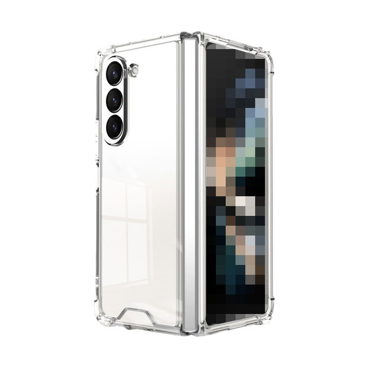 Galaxy Z Fold6 ꥢ С ޤꤿ߷ ݸ ꥢ Ʃ TPU+ץ饹å  ݸ ʡХ...