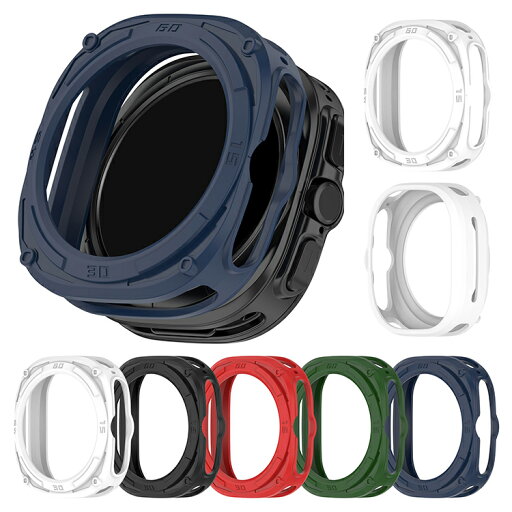 Galaxy Watch Ultra 2025 Ultra1/ 2 Ultra ケース TPU 耐衝撃ケース/カバー ギャラクシーウォッチ ウルトラ 第1/2世代 ソフトケース カバー 保護ケース/カバー Galaxy Watch Ultra 2025 Ultra1/ 2 Ultra ケース TPU 耐衝撃ケース/カバー ギャラクシーウォッチ ウルトラ 第1/2世代 ソフトケース カバー 保護ケース/カバー