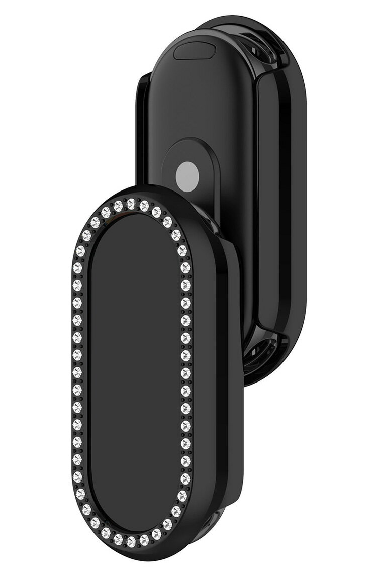 Xiaomi Smart Band 9 ケース 耐衝撃 カバー かわいい/きらきら ラインストーン エレガント 保護ケース/カバー シャオミ スマート バンド9 耐衝撃ケース/カバー 単色/クリア ハードケース おすすめ シャオミー