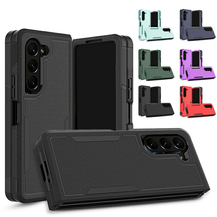 Galaxy Z Fold6  Ѿ׷ С ޤꤿ߷ ݸ TPU+ץ饹å ϡɥ ץ Samsu...