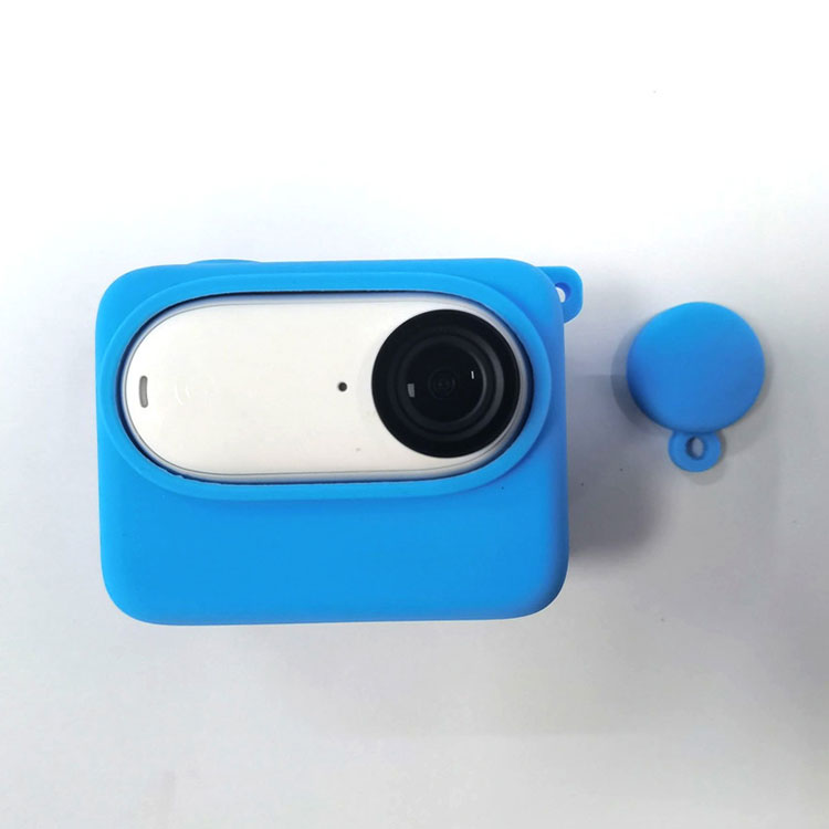 Insta360 GO 3S ケース カバー ストラップ穴 シリコンケース/カバー 耐衝撃 インス...