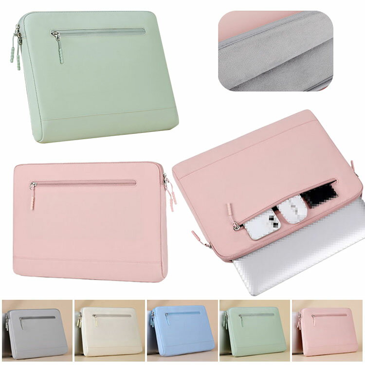 Dell Inspiron 14 Plus ケース 14インチ カバー キャンバス調 撥水 かばん型 バッグ型 ポケット付き セカンドバッグ型 ファスナー付き かわいい ノートPC パソコンバッグ おすすめ デル インスピロン 14 プラス