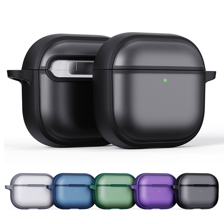 AirPods4 ケース AirPods 4 保護カバー Qi充電 ワイヤレス充電 対応 耐衝撃 おしゃ...