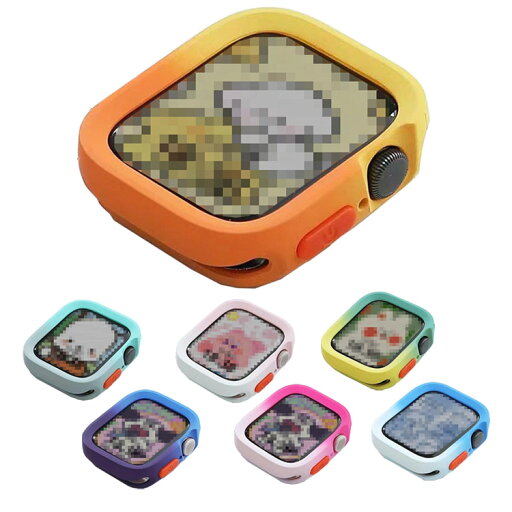 Apple Watch Series 10 ケース カバー TPU ソフトケース 保護ケース/カバー グラデーション アップルウォッチ10 42mm/46mm 耐衝撃ケース/カバー Apple Watch Series 10 ケース カバー TPU ソフトケース 保護ケース/カバー グラデーション アップルウォッチ10 42mm/46mm 耐衝撃ケース/カバー