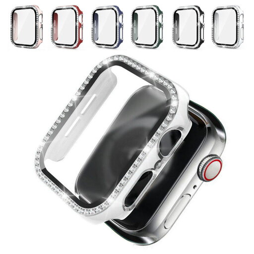 Apple Watch Series 10 ケース 耐衝撃 カバー かわいい/きらきら ラインストーン エレガント メッキ 強化ガラス ガラスフィルム付き 全面保護 液晶保護ケース アップルウォッチ10 42mm/46mm フィルム一体 ハードケース Apple Watch Series 10 ケース 耐衝撃 カバー かわいい/きらきら ラインストーン エレガント メッキ 強化ガラス ガラスフィルム付き 全面保護 液晶保護ケース アップルウォッチ10 42mm/46mm フィルム一体 ハードケース