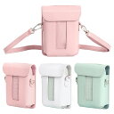 INSTAX mini Link 3 ケース カバー ショルダーストラップ付き PUレザー レディース 肩掛け カメラバッグ カメラケース おすすめ FUJIF...