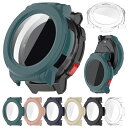 Mibro Watch GS Pro ケース カバー 液晶面強化ガラス 全面保護 液晶保護ケース 単色/クリア フィルム一体 ハードケース ミブロ スマートウォッチ GS プロ(2)