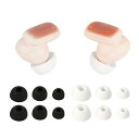 Baseus AirNora 2 スポーツヘッドフォン 3セット (L+S+M) 合計6枚入 ワイヤレスイヤホンカバー イヤーピース ソフト パッド シンプル ...