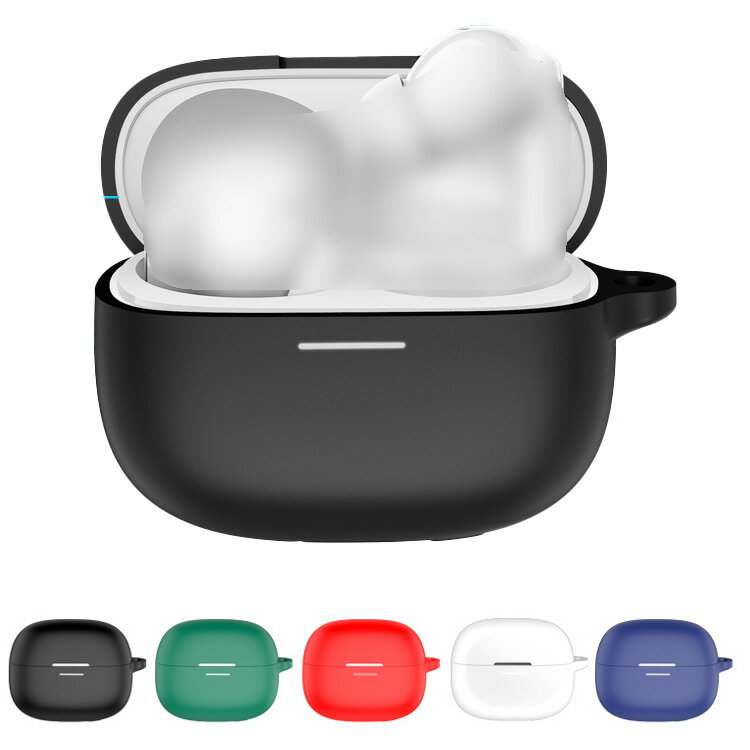 Redmi Buds 6 Pro ケース シリコン シンプル 保護カバー Xiaomi シャオミ レッドミー バッズ6 プロ ワイヤレスイヤホン おすすめ おしゃれ カバー 傷防止 ケース アンカー サウンドコア 保護ケース カバー