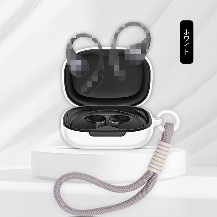 EarFun OpenJump ケース シリコン シンプル 保護カバー ハンドストラップ付き ワイ...