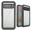 Pixel9a ケース 耐衝撃 クリア ケース カバー カメラ保護あり クリア 背面透明 両面 前後保護 防水 フルカバー 保護ケース お洒落 Google グーグル ピクセル9a アンドロイド おすすめ おしゃれ スマートフォン/スマホケース/カバー(2)