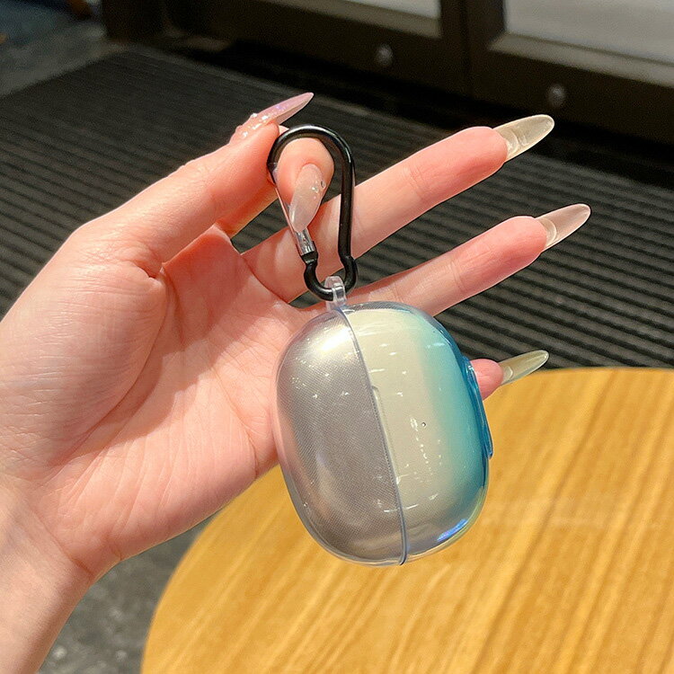 Shokz OpenDots ONE クリアケース カバー クリア 透明 グラデーション TPU シンプ...