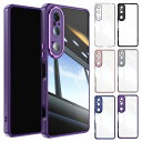Xperia 1 VII クリアケース SO-51F 耐衝撃 カバー クリア 透明 ストラップホール付き シンプル 背面ケース Sony ソニー エクスぺリア1 VII 2025モデル 第7世代 アンドロイド おすすめ おしゃれ