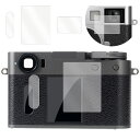 FUJIFILM X Half X-HF1 カメラレンズ+液晶保護フィルム+サブディスプレイ液晶保護フィルム 1セット 合計3枚入 フレキシブル強化ガラス 液晶...