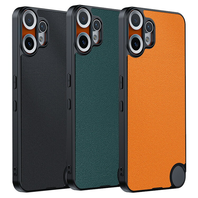 CMF Phone 2 Pro ケース カバー マット PUレザー ストラップ穴 Nothing ナッシングCMF フォン2プロ アンドロイド おすすめ おしゃれ スマホ スマートフォンケース/カバーのサムネイル