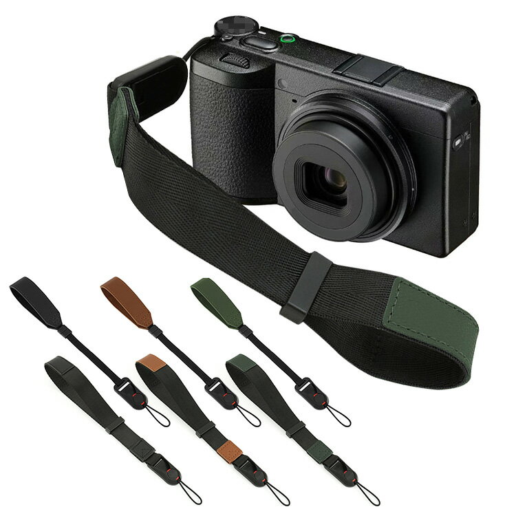RICOH GR IV ストラップ GR III GR IIIx ハンドストラップ 落下防止 片手巻き 手首 一眼レフ リストス..
