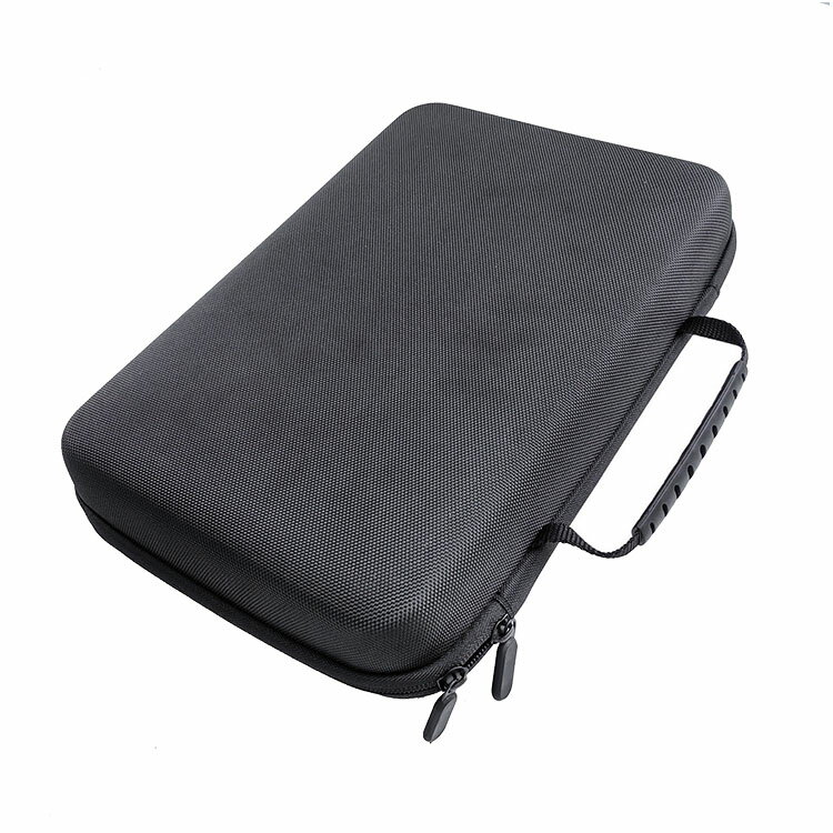 Insta360 X5 X4 ケース カバー かばん ポーチ ポータブル 型抜き インナー ウレタン キャンバス調 手提げ ファスナー付き 硬質EVAポーチ インスタ360 X5 X4 360度アクションカメラ 保護ケース 収納バッグ 収納ケース 衝撃吸収 キャリングケース