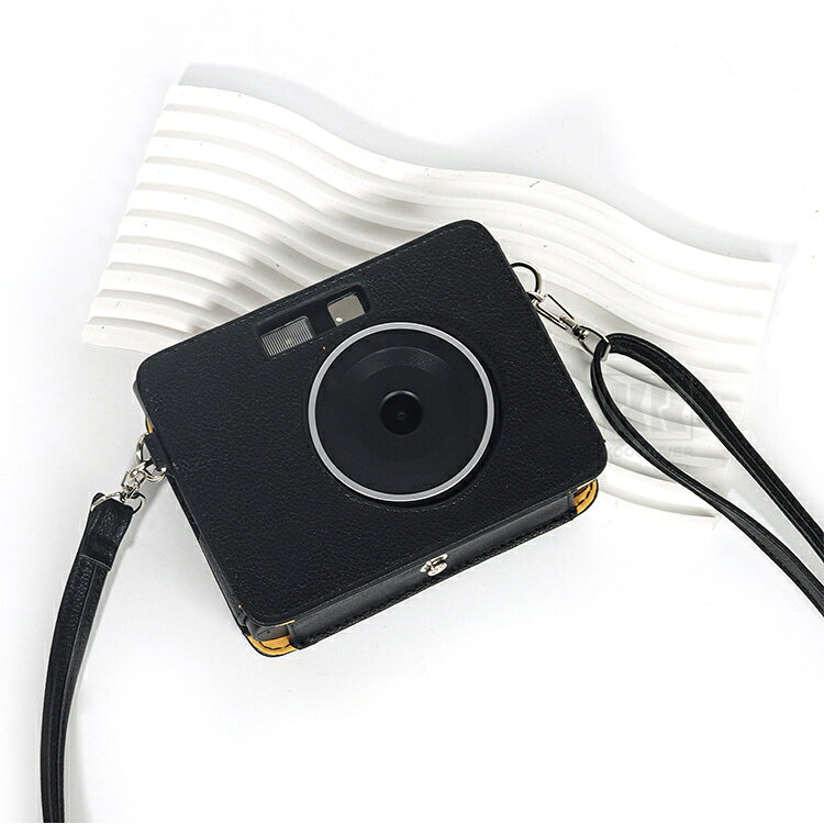 Kodak Mini Shot 3 ERA ケース MS300 カバー ショルダーストラップ付き PUレザー レディース 肩掛け カメラバッグ カメラケース Kodak コダック インスタントカメラ ソフトケース 長さ調節可能