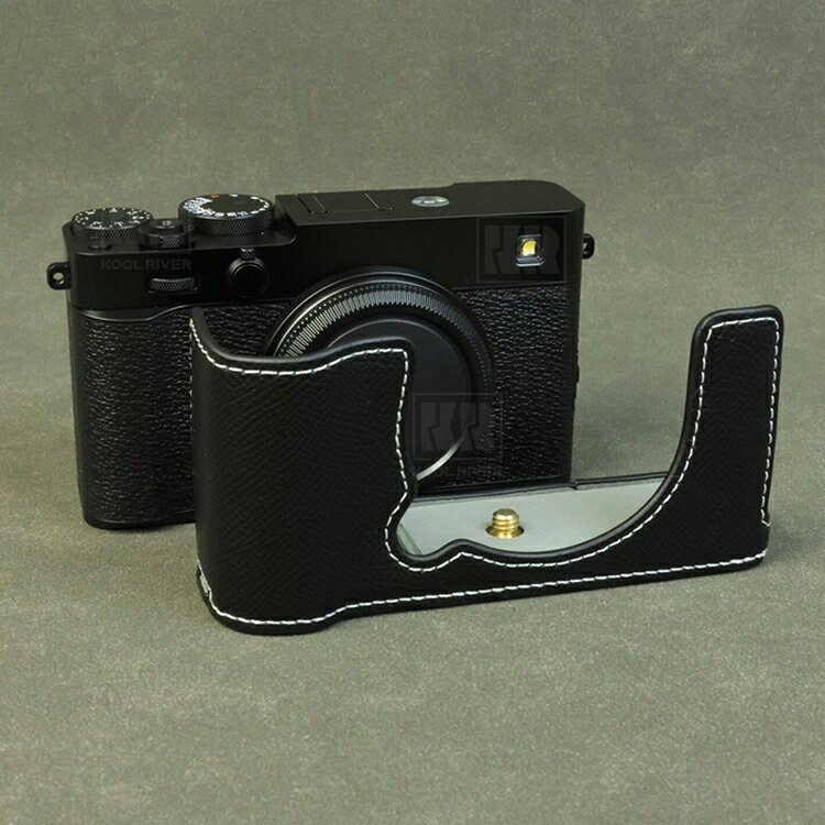 FUJIFILM X-E5 ケース カメラケース PUレザーハーフケース ハーフカバー 保護ケー...