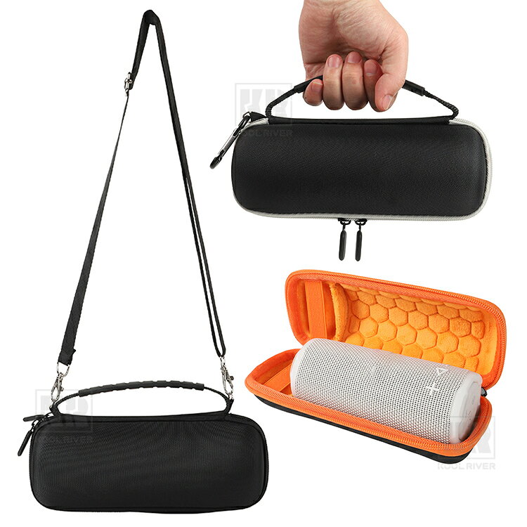 JBL Grip ケース カバー かばん 手提げ ポーチ ショルダー紐 ストラップ/肩掛け紐 ストラップ付き カラビナ付き ケーブルタイ付き 硬質EVAポーチ 保護ケース 収納バッグ 収納ケース スマートジンバル/スマホスタビライザー キャリングケース ジェービーエル グリップ