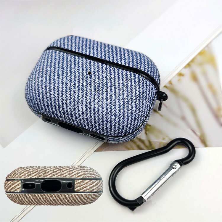 AirPods Pro 3 ケース 第3世代 カバー PUレザー カラビナ付き シンプル 保護カバー...